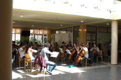 Gastspiel des Jugendkammerorchesters Berlin im ProCurand Gesundheitszentrum Dahme