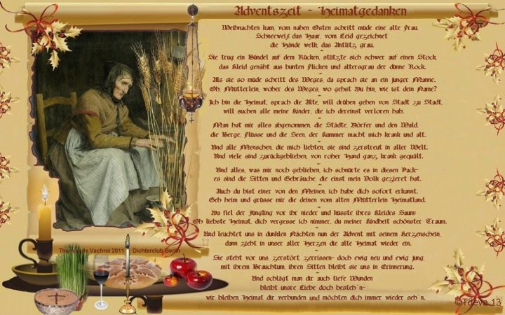 Adventszeit – Heimatgedanken