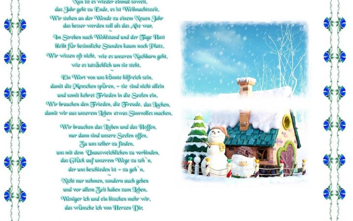 Weihnachtliche Besinnlichkeit