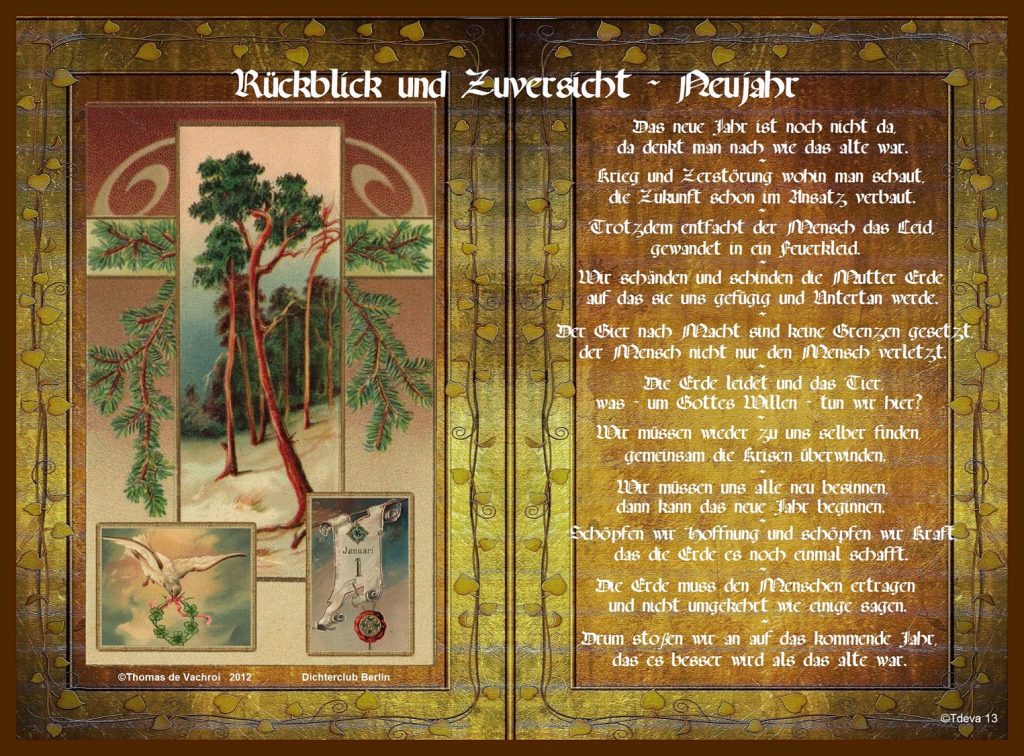 Rückblick und Zuversicht
