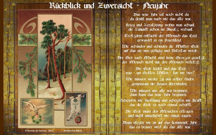 Rückblick und Zuversicht