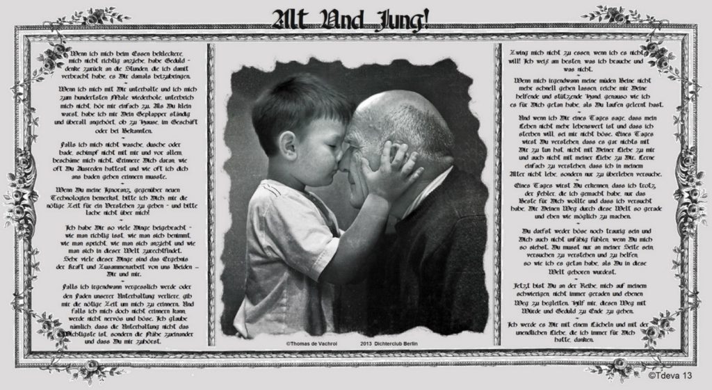 Alt und Jung!