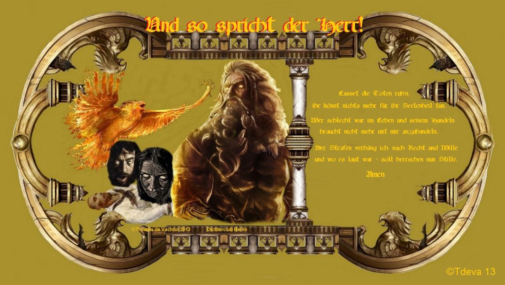 Und so spricht der Herr!