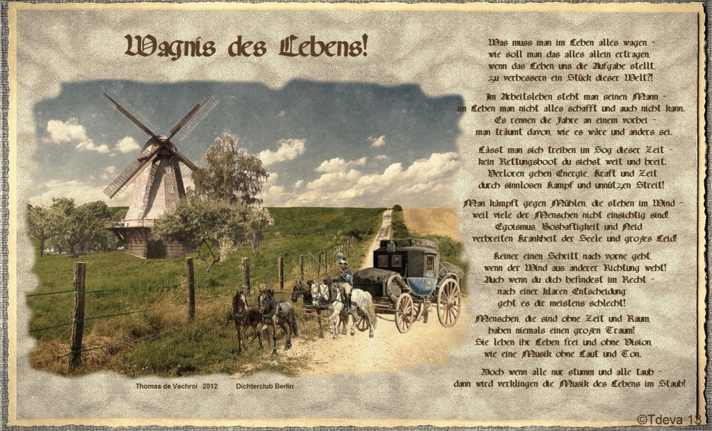 Wagnis des Lebens