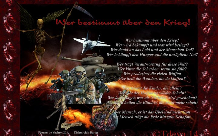 Wer bestimmt über den Krieg!