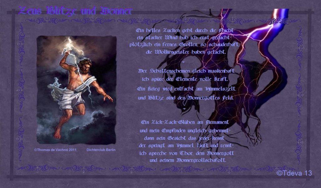 Zeus’s Blitze und Donner