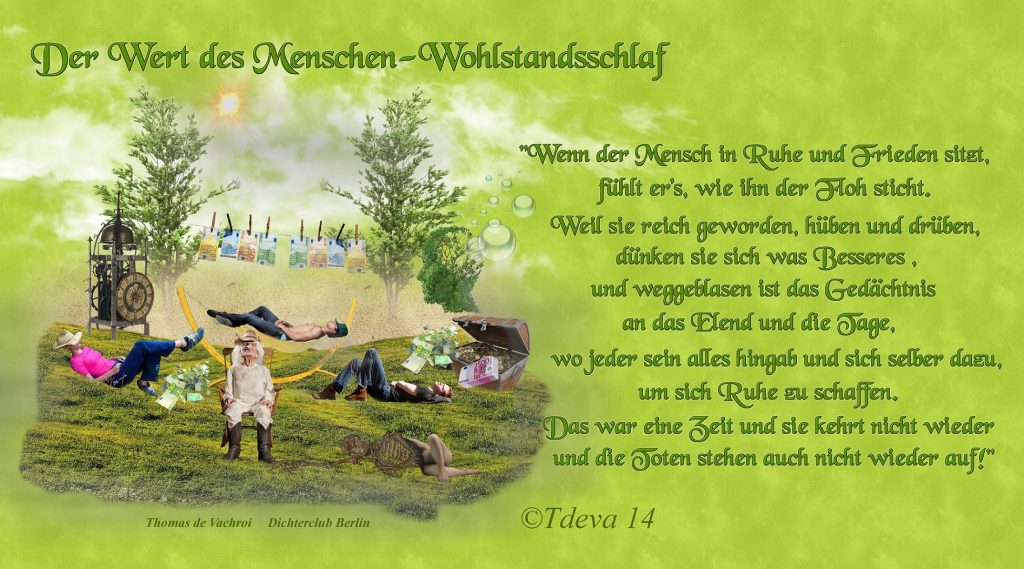 Der Wert des Menschen