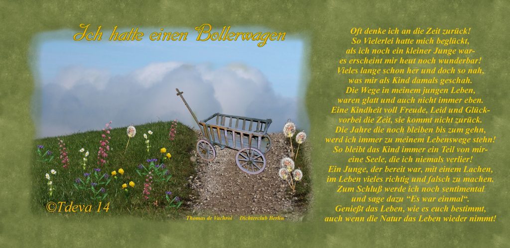 Ich hatte einen Bollerwagen
