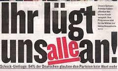 MAHNUNG UND LÜGE