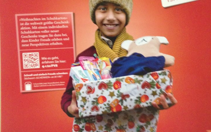 Weihnachten im Schuhkarton – mit kleinen Dingen Großes bewirken!