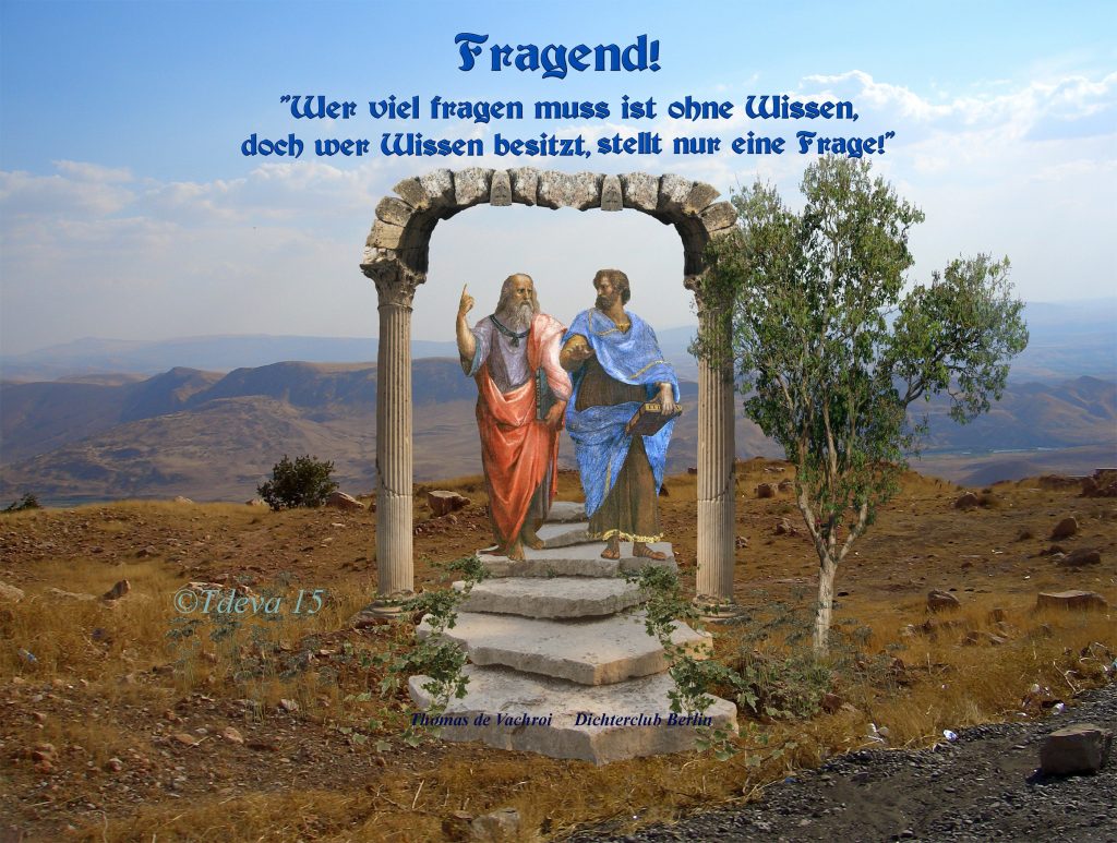 Fragend!