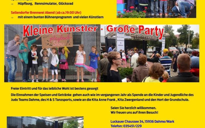 Sommerfest im Ford Autohaus Hoffmann&Söhne in Dahme Mark