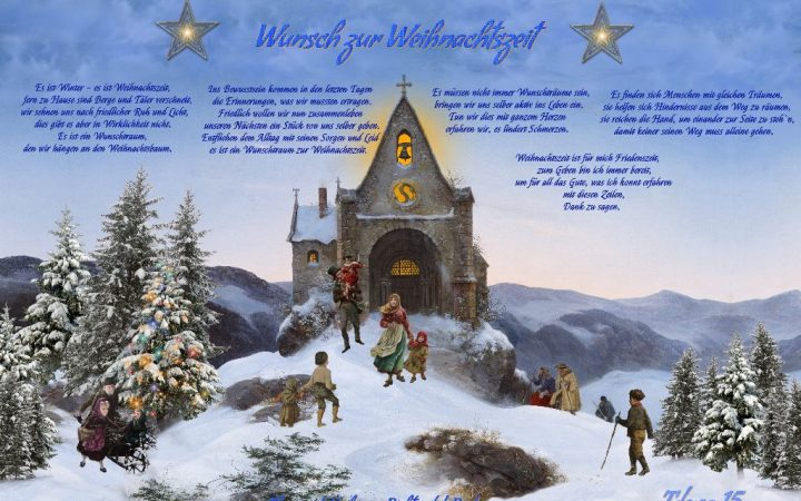 Wunsch zur Weihnachtszeit