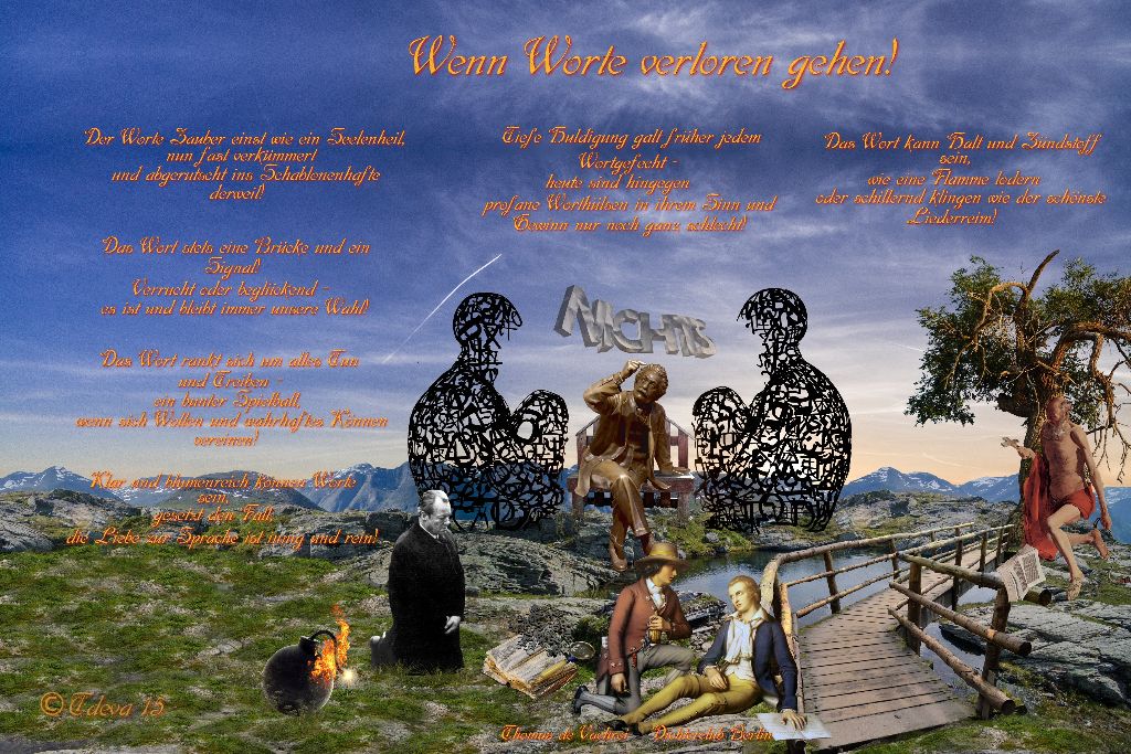 Wenn Worte verloren gehen……………