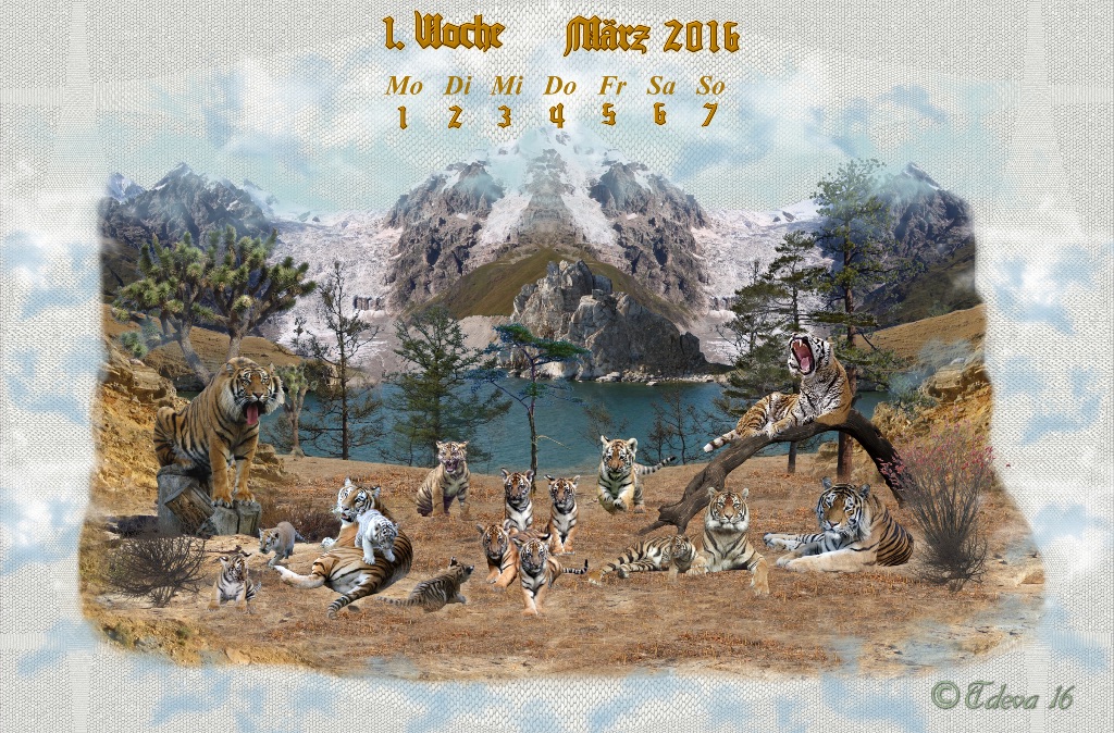 Vachroi’s Jahreskalender 2016 – 1. Märzwoche
