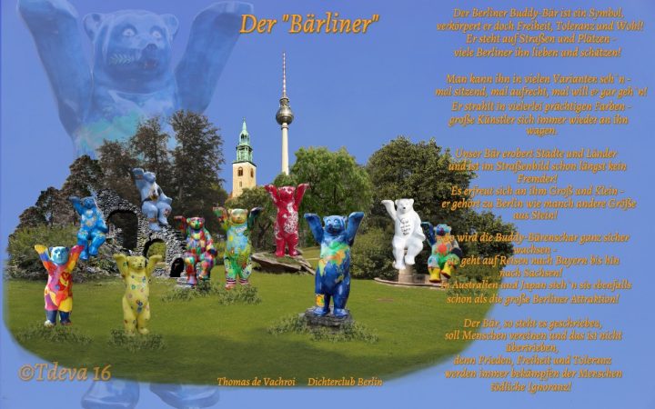 Der “Bärliner” – verewigt für Berlin!
