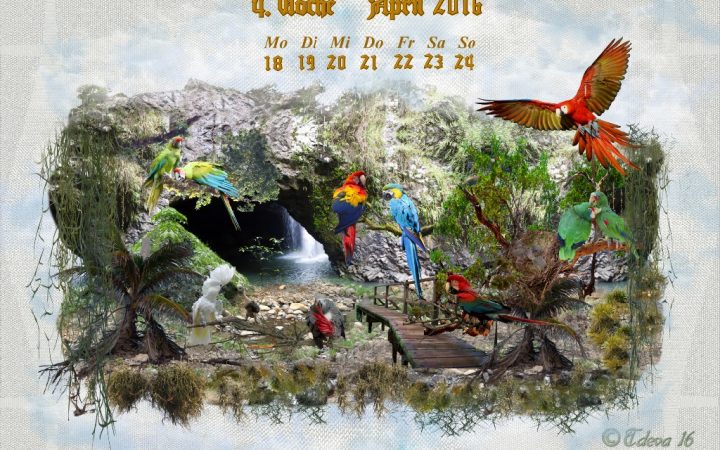Vachroi’s Jahreskalender 2016 – 4. Aprilwoche