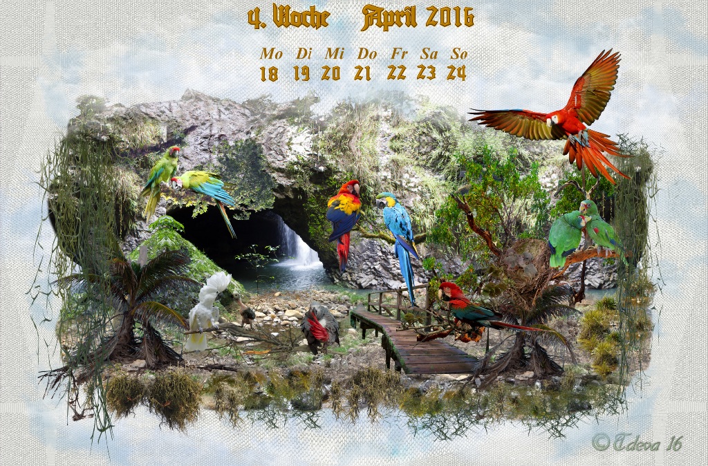 Vachroi’s Jahreskalender 2016 – 4. Aprilwoche