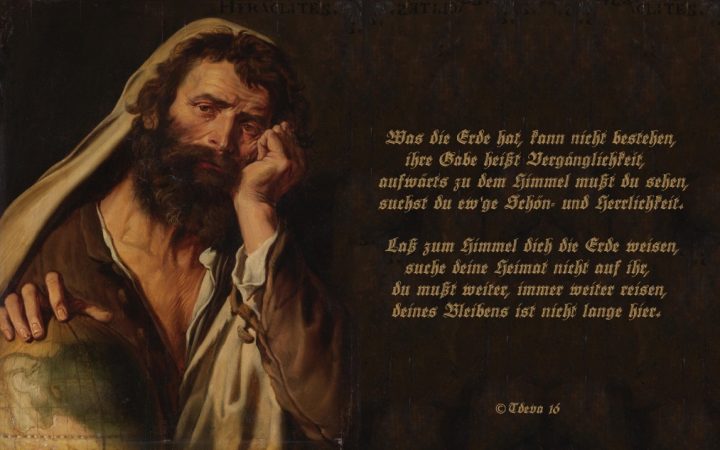 Was die Erde hat, kann nicht bestehen…..