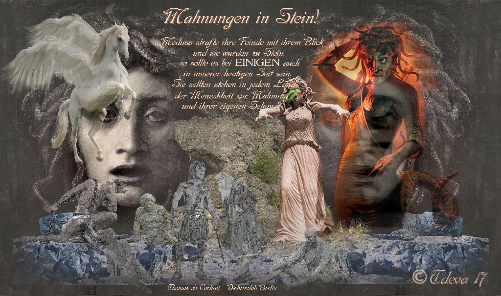 Mahnungen in Stein!