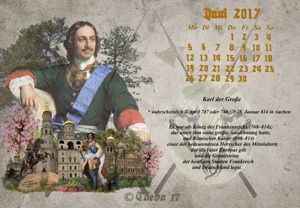 Vachroi’s Jahreskalender 2017 – Monat Juni