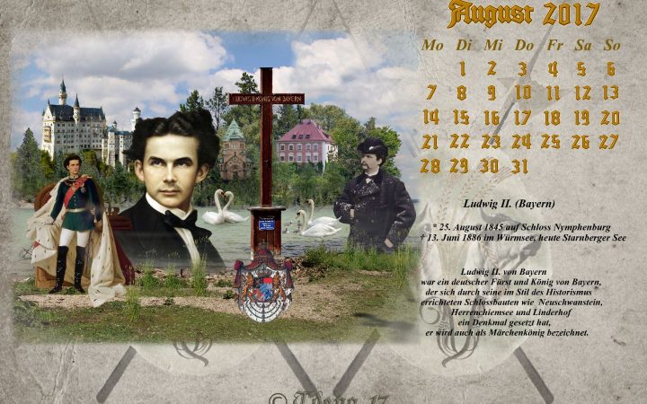 Vachrois Jahreskalender 2017 – Monat August
