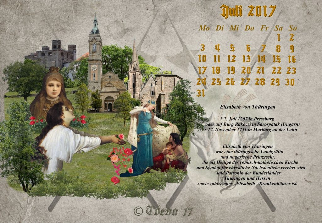 Vachrois Jahreskalender 2017 – Monat Juli