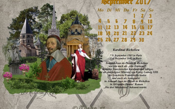 Vachrois Jahreskalender 2017 – Monat September