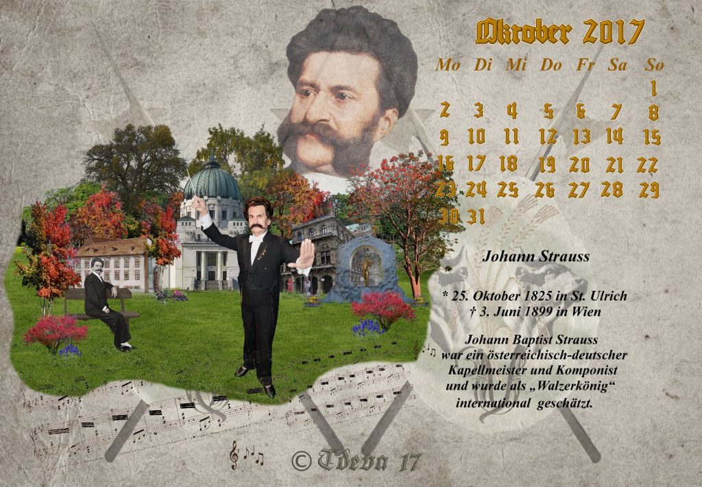 Vachroi Jahreskalender 2017 – Monat Oktober