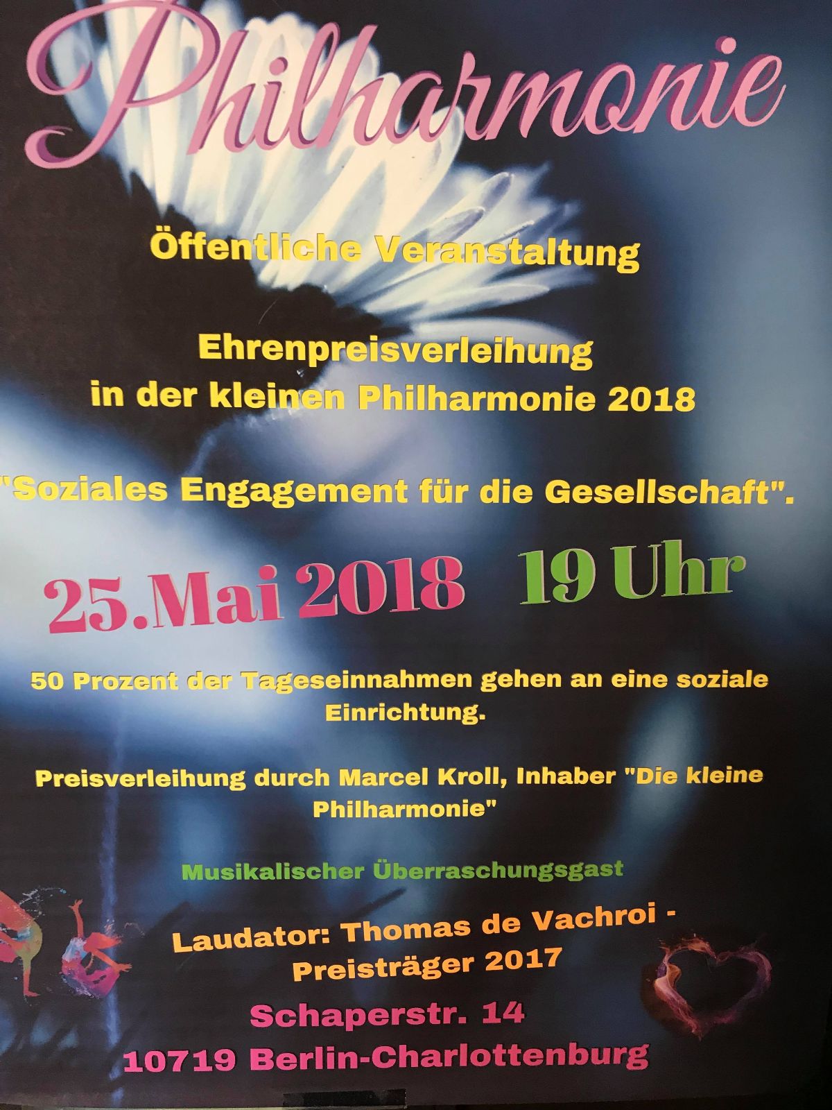 Ehrenpreisverleihung