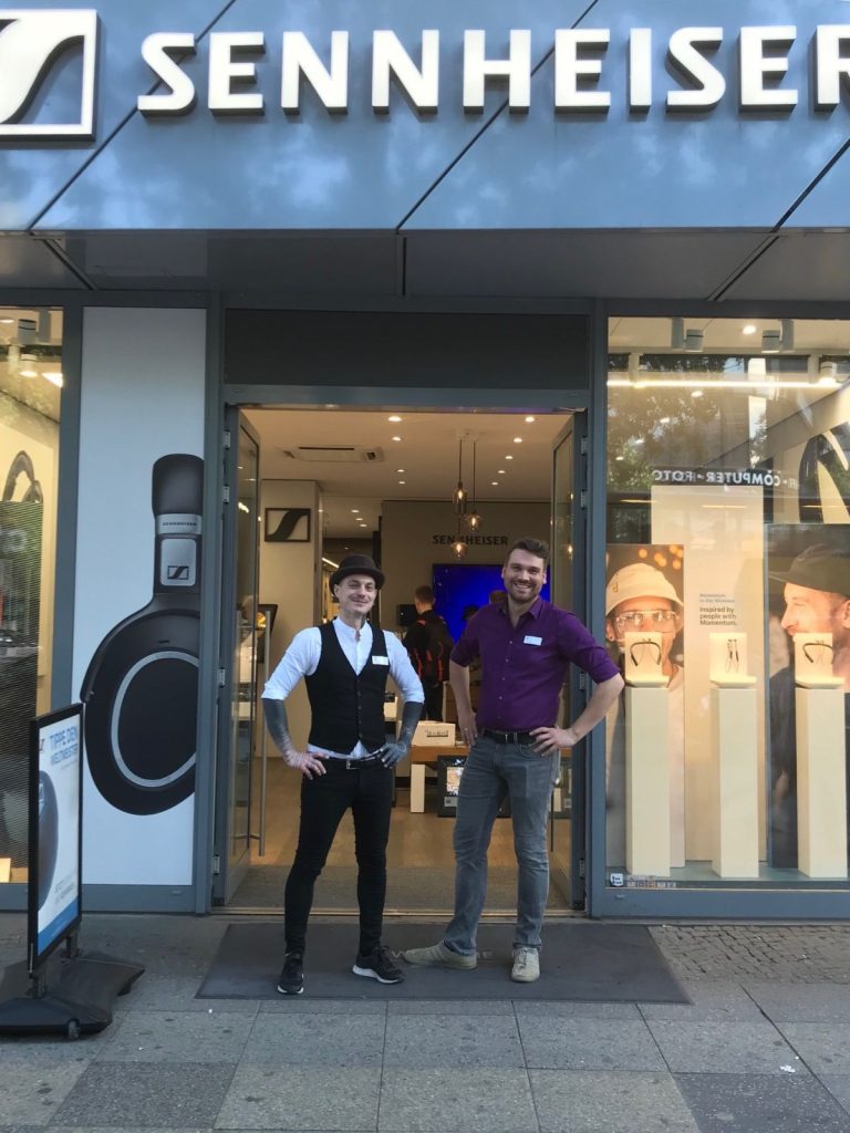 Hall of Fame – “Goldene Zeiten” bei Sennheiser am Tauentziehn Berlin