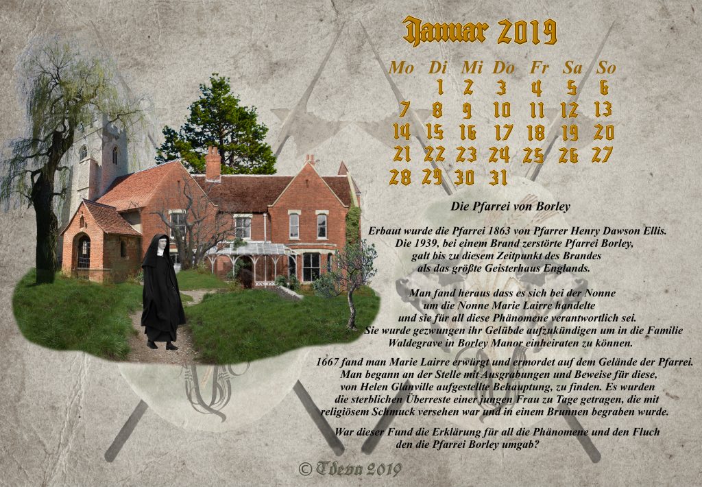 Vachrois Jahreskalender 2019 – Monat Januar