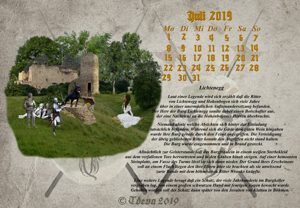 Vachroi`s Jahreskalender – Monat Juli
