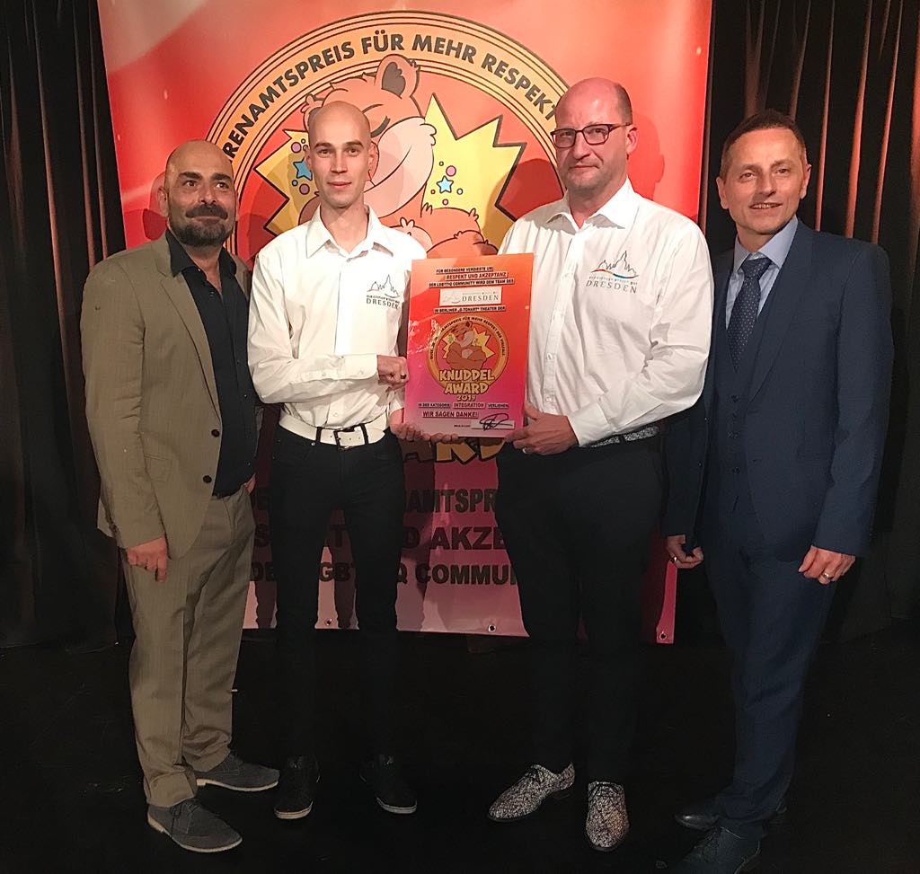 Knuddel Award 2019 – Laudatio für den CSD Dresden