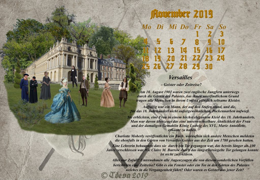 Vachroi’s Jahreskalender 2019 – Monat November