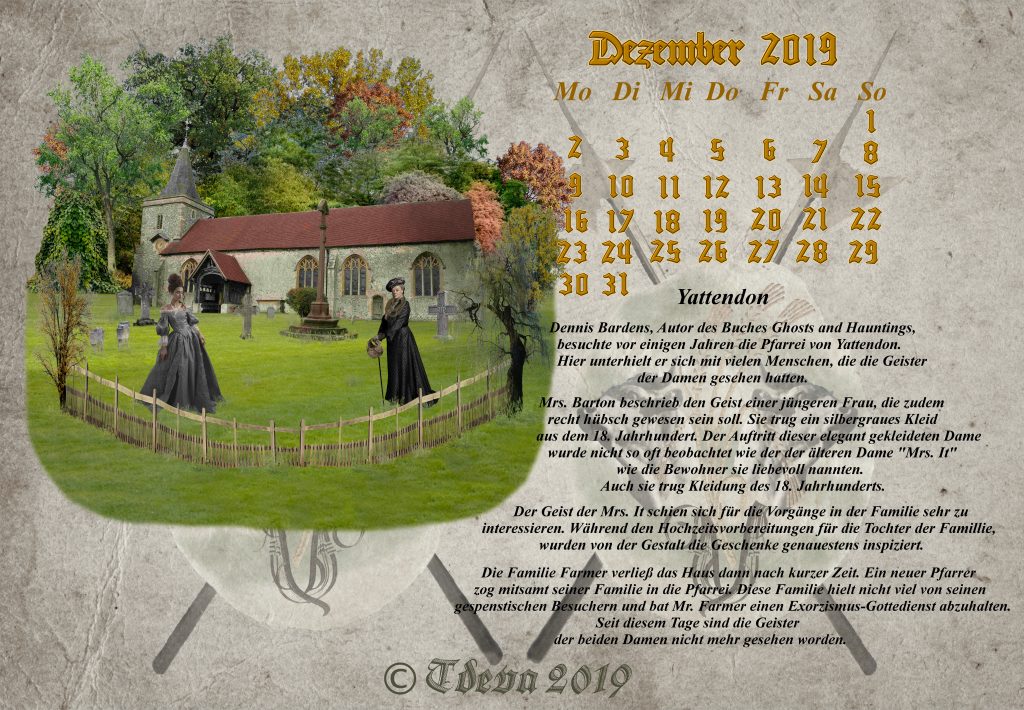Vachroi’s Jahreskalender 2019 – Monat Dezember