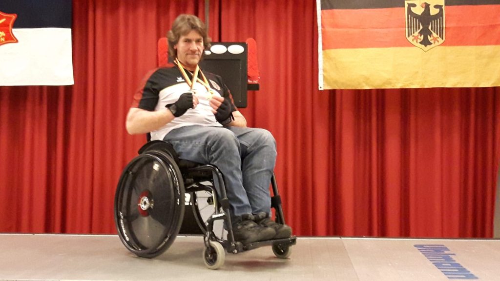 Spendenaufruf für den deutschen Meister im Rollstuhlfechten Holger Kratzat