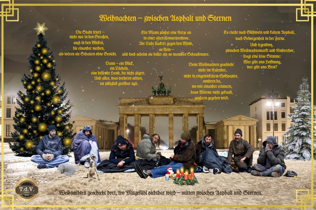 Weihnachten – zwischen Asphalt und Sternen