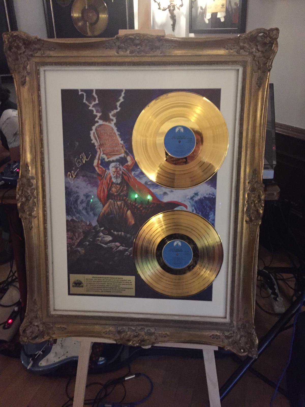 Goldene die 10 Gebote
