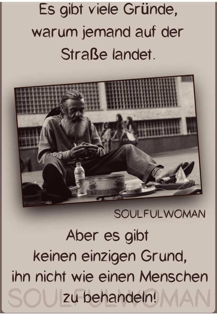 Wie kann ich obdachlosen Menschen helfen?