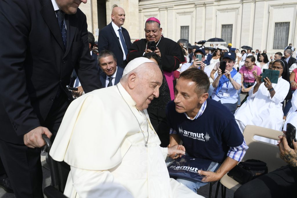 Audienz bei Papst Franziskus am 25.09.2024 – Audience with Pope Francis on September 25, 2024