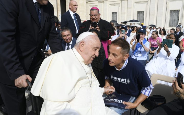 Audienz bei Papst Franziskus am 25.09.2024 – Audience with Pope Francis on September 25, 2024