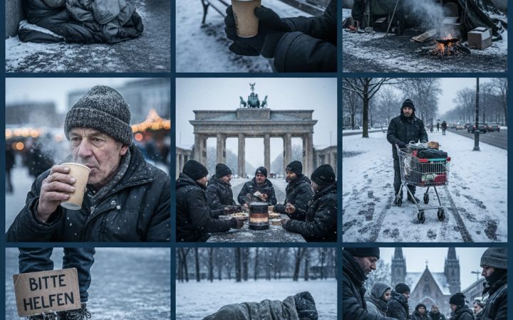 Niemand gehört auf die Straße