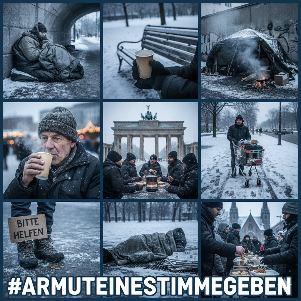 Niemand gehört auf die Straße