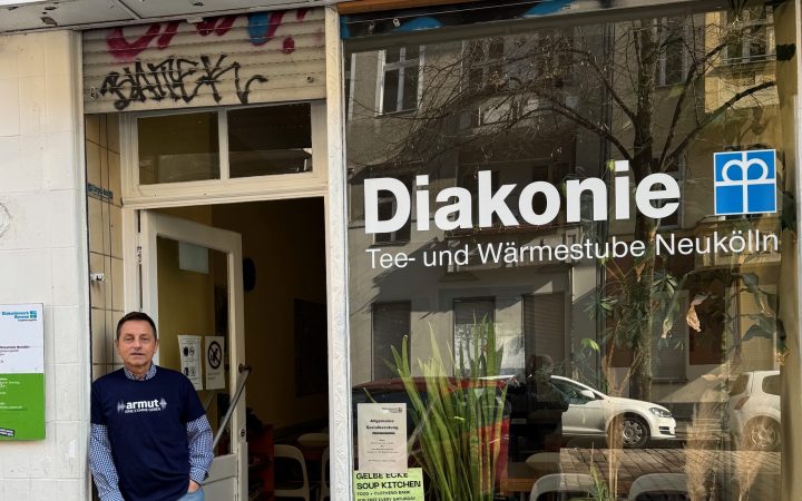 Unterstützung der Tee- und Wärmestube Neukölln durch die 50Cent-Initiative