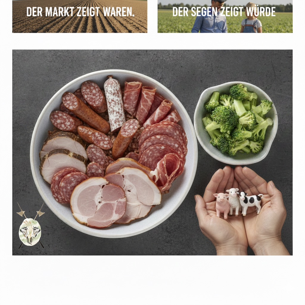 Die Grüne Woche – zwischen Wurst und Werbung, zwischen Rabatt und Sonderpreis