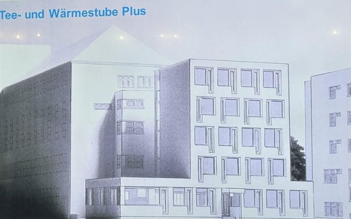 Wir haben es geschafft – Grundsteinlegung Tee und Wärmestube Plus
