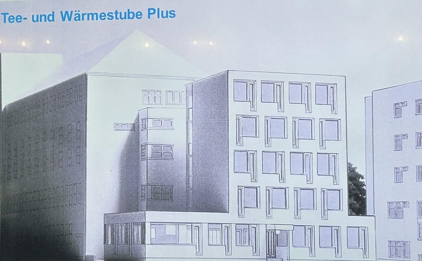 Wir haben es geschafft – Grundsteinlegung Tee und Wärmestube Plus