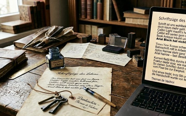 Schriftzüge des Lebens