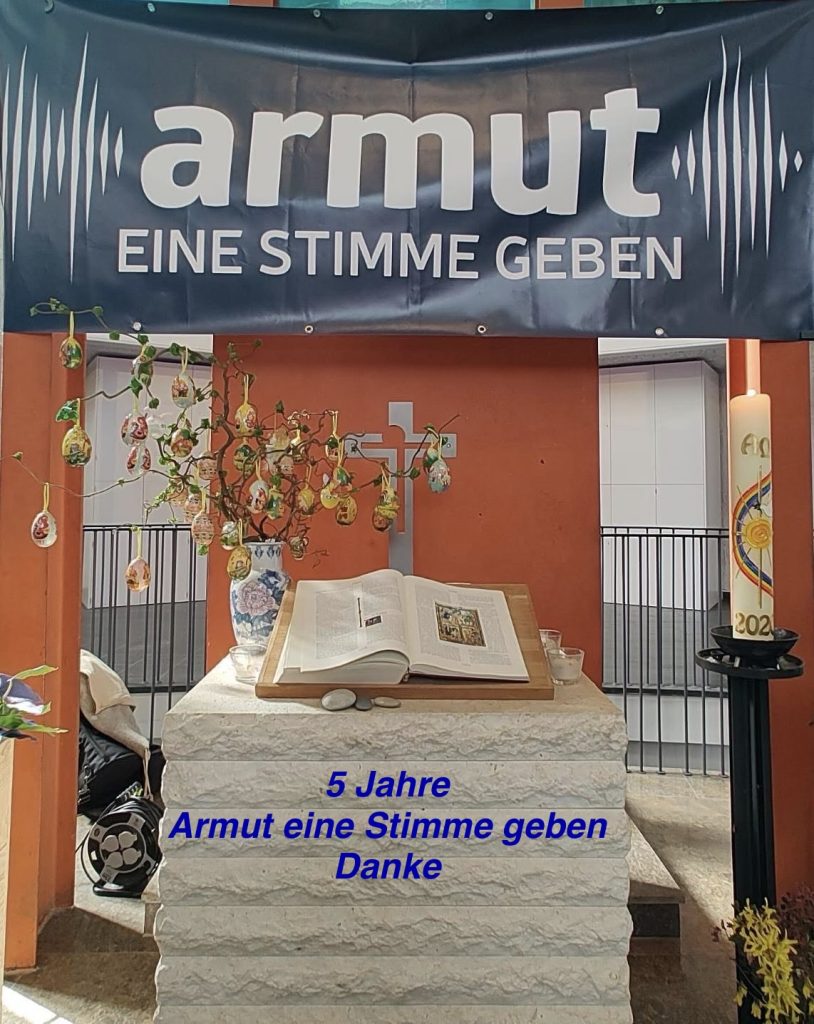 5 Jahre – Kampagne Armut eine Stimme geben